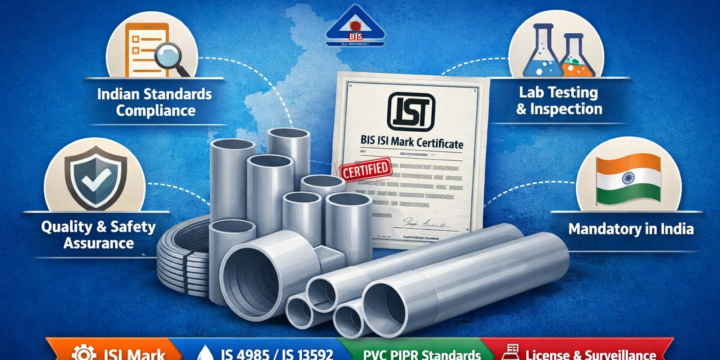 BIS Certification for PVC Pipes 
