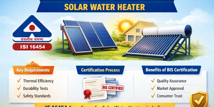 BIS Standard IS 16454 for Solar Water Heater 