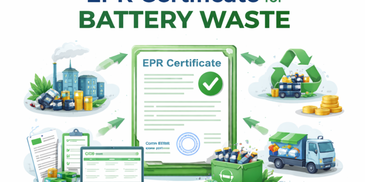 EPR Certificate for Battery Waste 