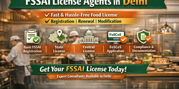 FSSAI License Agents in Delhi 