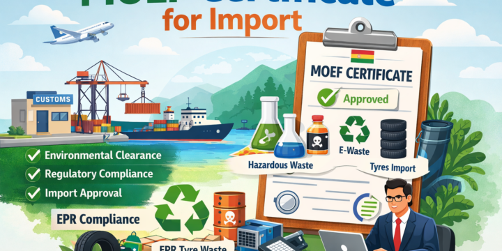 MOEF Certificate for Import