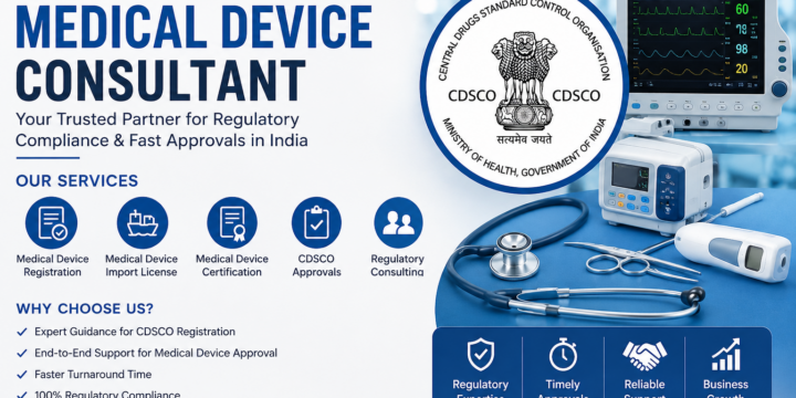 CDSCO Medical Device Consultant