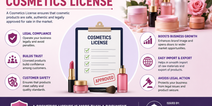 Importance of Cosmetics License 