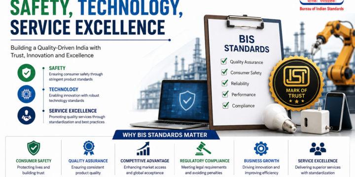 BIS Standards to Safety, Technology, Service Excellence