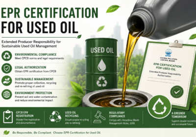EPR CERTIFICATION FOR USED OIL