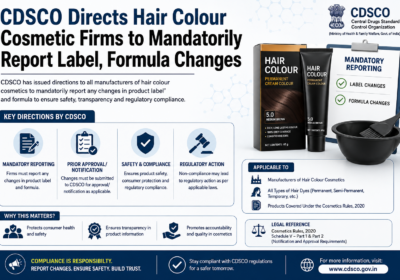 CDSCO Directs Hair Colour Cosmetic Firms to Mandatorily Report Label, Formula Changes