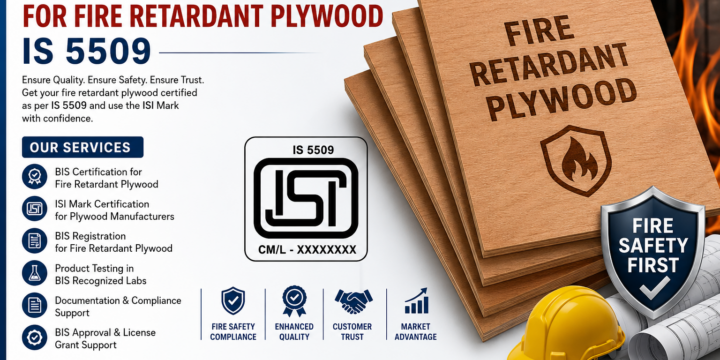 ISI Mark Certification for Fire Retardant Plywood IS 5509