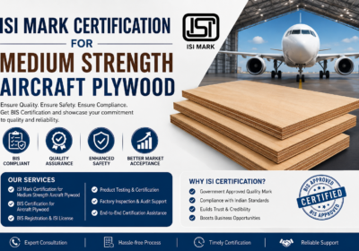 ISI Mark Certification for Medium Strength Aircraft Plywood