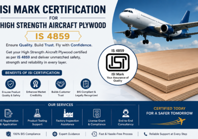 ISI Mark Certification for High Strength Aircraft Plywood IS 4859