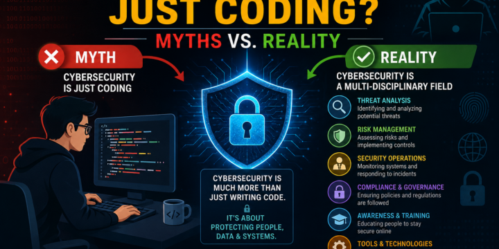 Is Cybersecurity Just Coding? Myths vs. Reality