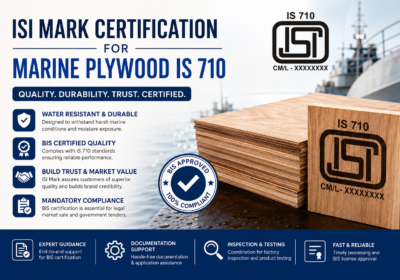 ISI Mark Certification for Marine Plywood IS 710