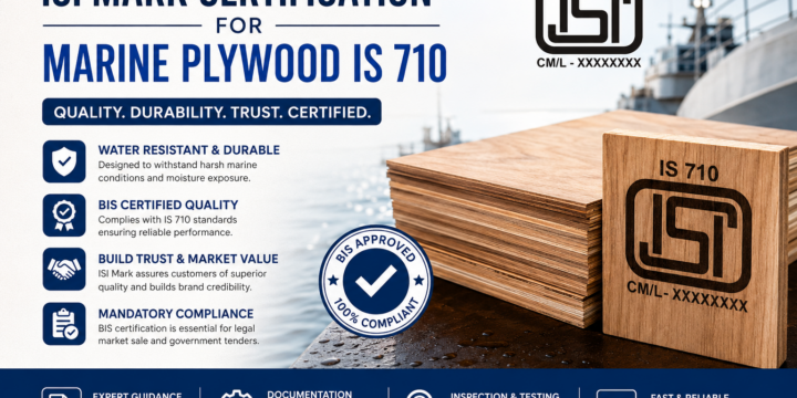 ISI Mark Certification for Marine Plywood IS 710