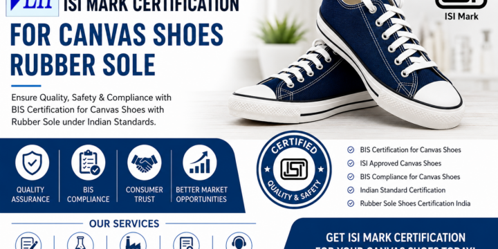 ISI Mark Certification for Canvas Shoes Rubber Sole