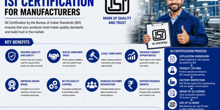 Benefits of ISI Certification for Manufacturers