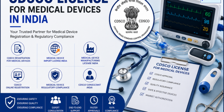 CDSCO License for Medical Devices in India