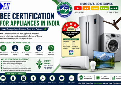 BEE Certification for Appliances in India