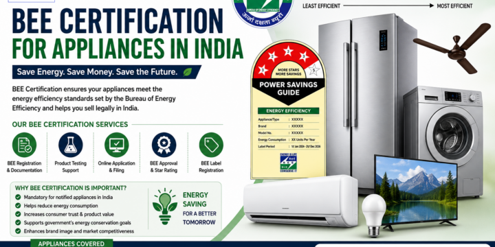 BEE Certification for Appliances in India