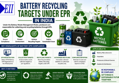 Battery Recycling Targets Under EPR in India