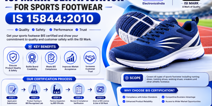 ISI Mark Certification for Sports Footwear IS 15844:2010