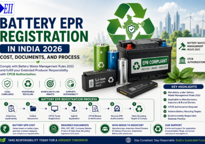Battery EPR Registration in India 2026: Cost, Documents, and Process