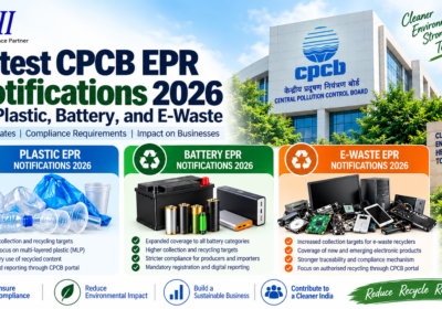 Latest CPCB EPR Notifications 2026 for Plastic, Battery, and E-Waste