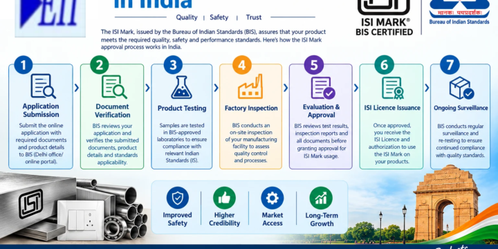 ISI Mark Approval Process in India