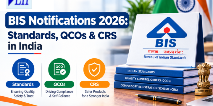 BIS Notifications 2026: Standards, QCOs & CRS in India