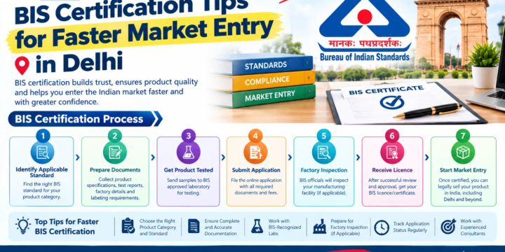 BIS Certification Tips for Faster Market Entry in Delhi