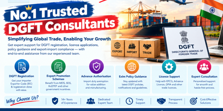 No.1 Trusted DGFT Consultants