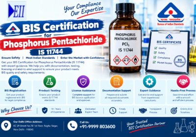 BIS Certification for Phosphorus Pentachloride IS 11744