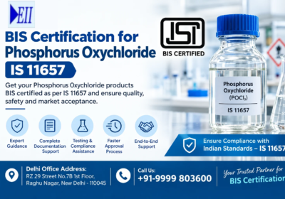 BIS Certification for Phosphorus Oxychloride IS 11657